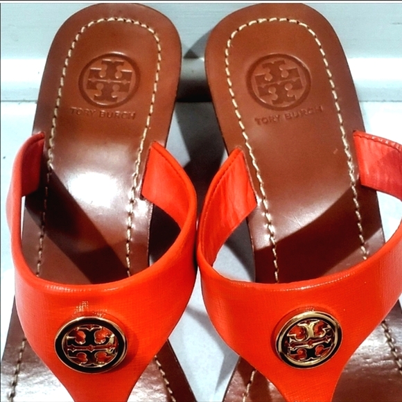 Tory Burch Cameron Wedge Sandals - Picture 4 of 7